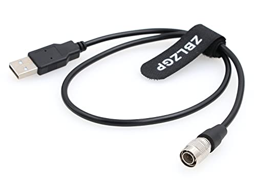 ZBLZGP USB - 4ピン Hirose オス電源ケーブル Zoom F4 F8 サウンドデバイス 633 644 688レコーダー用