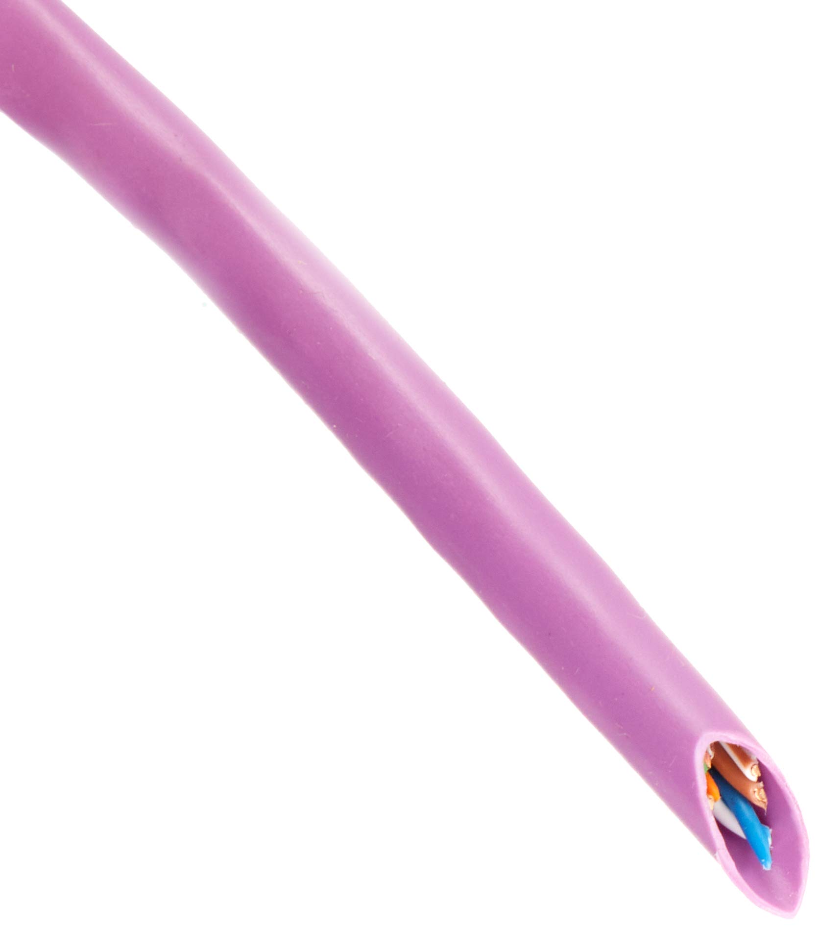 通信興業 CAT5E LANケーブル (300m巻き) TSUNET-350E 0.5-4P (紫)