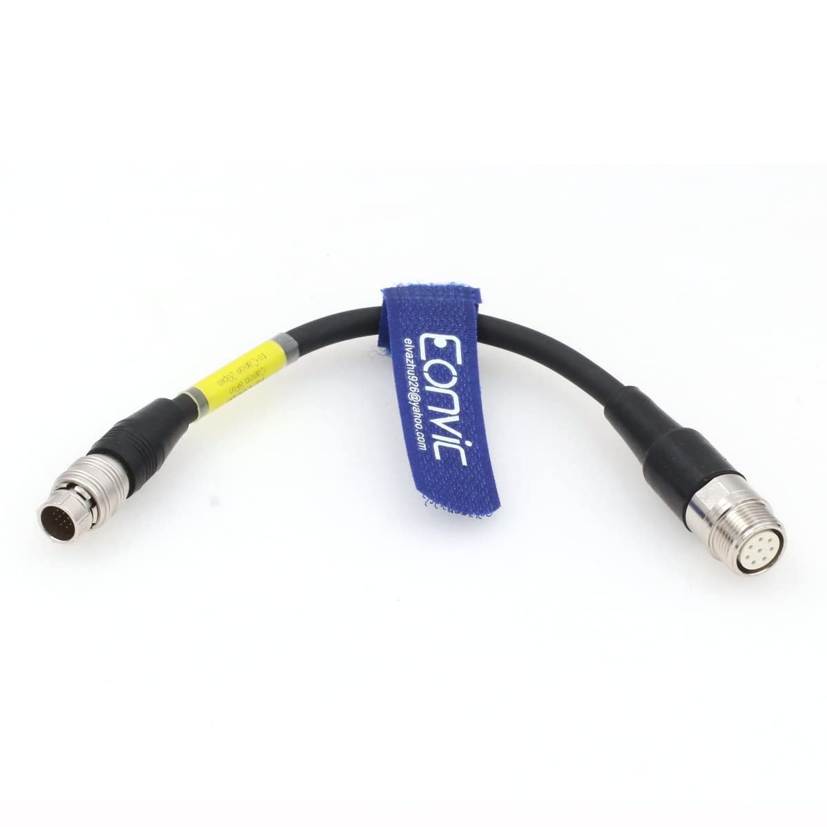 Eonvic キヤノン8いの一番望遠レンズからヒロセ20ピンキヤノンレンズアダプターサーボケーブル (straight 20 pin cable)