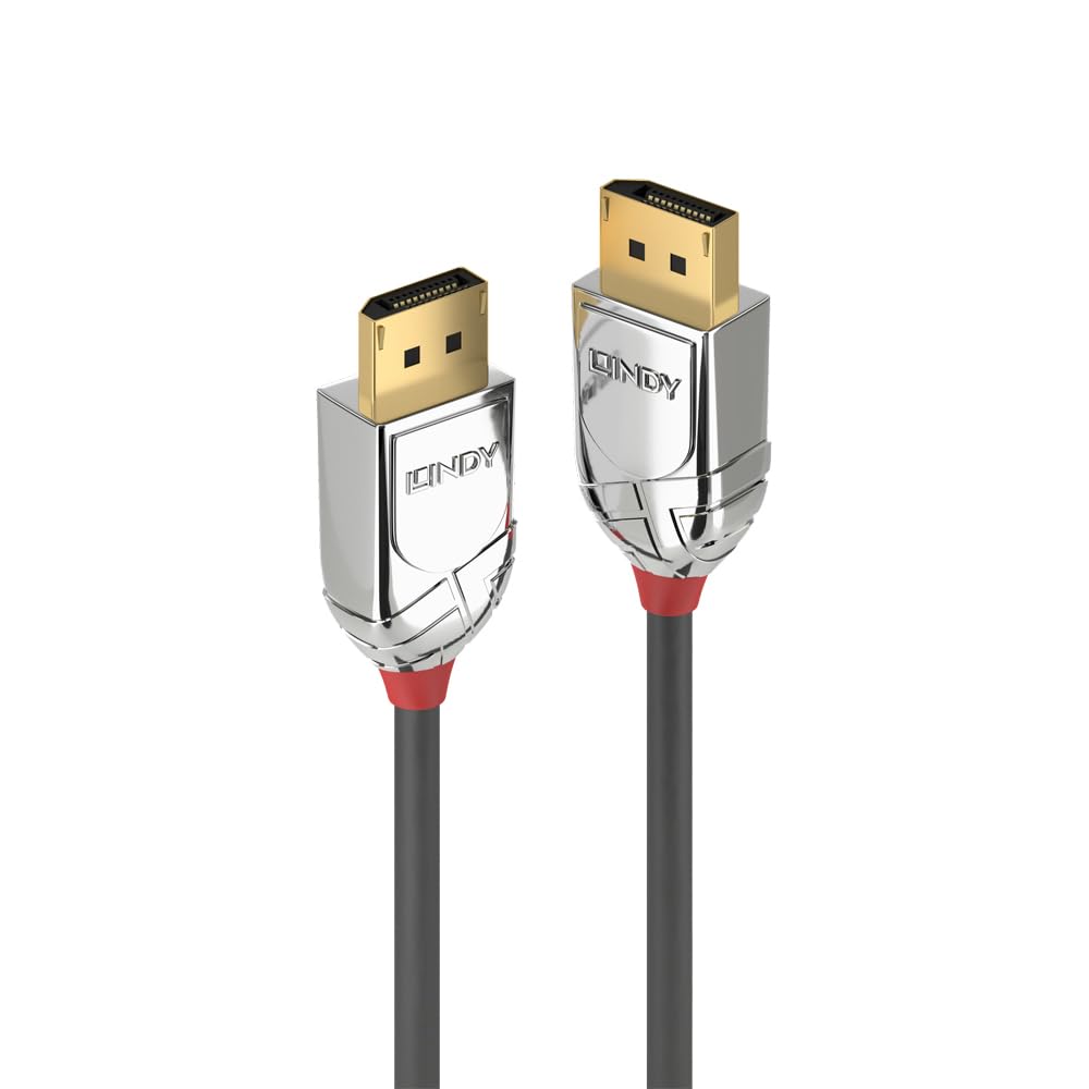 LINDY 5m CROMO LINE DisplayPort 1.3ケーブル(型番:36304)｜T.M.Bストア