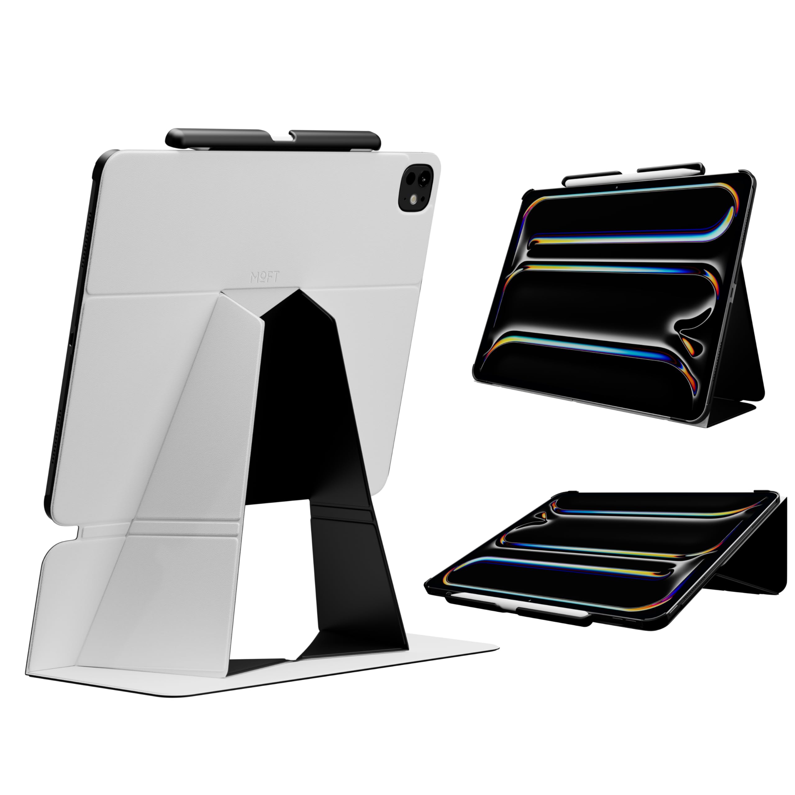 MOFT【公式直営店】iPad Air 11インチ ケース(M3/M2、2025/2024）、iPad Air 第5/4世代 ケース(2022/2020)専用 タブレットケース 保護カバー タブレットスタンド 3角度調整可能 iPadスタンド 「ペンシルホル