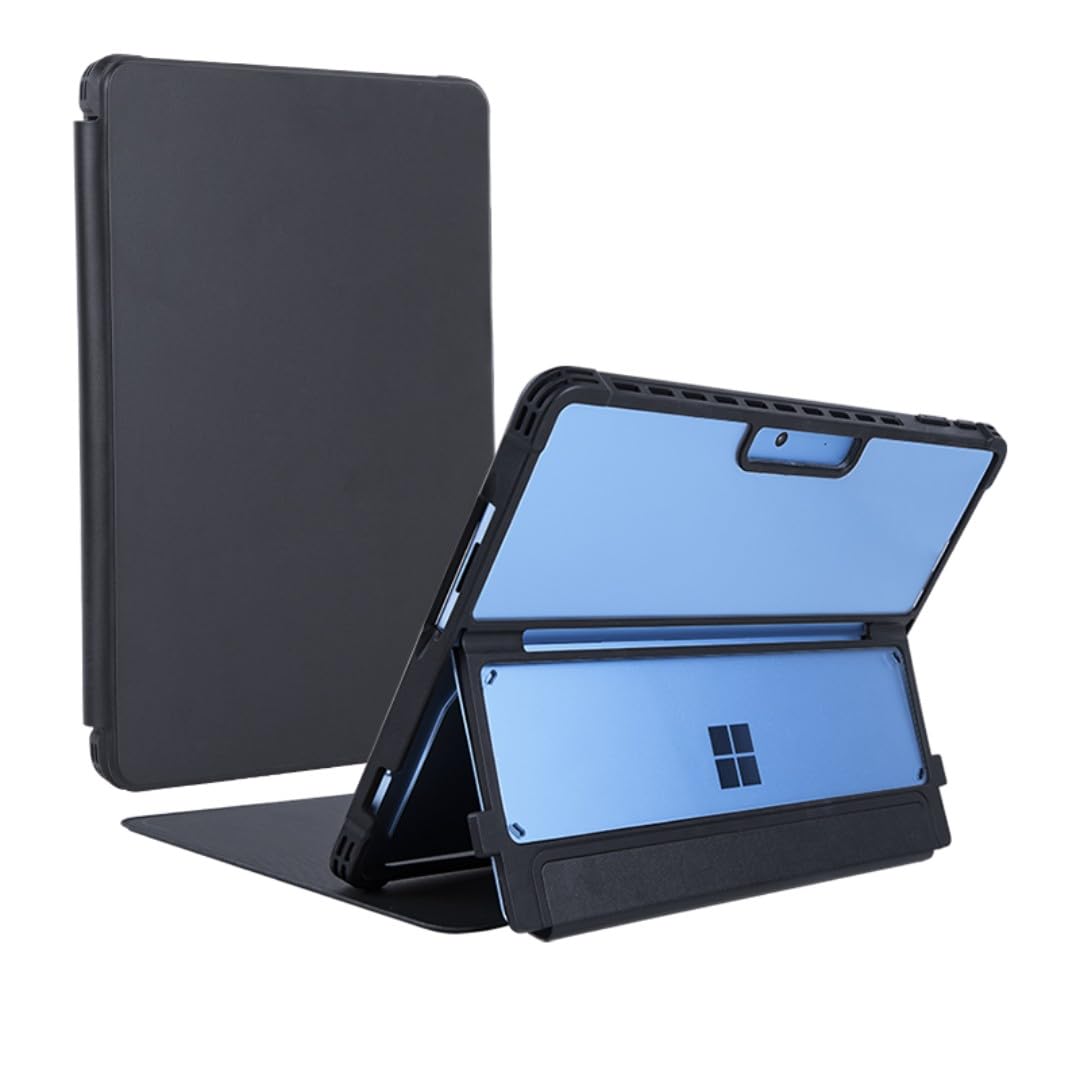 Microsoft Surface Pro 11/ Surface Pro 10/ Surface Pro 9に相応う容れもの 澄み切った 全面保護すること 手合い取りまかなう 照明ランプ保護すること役立つこと付き添い人 軽さ 薄型 上滑り打ちきり 黄変しない 原則として感 耐衝撃 分かりやすい surface pro11/pro10/pro9せつ然たる