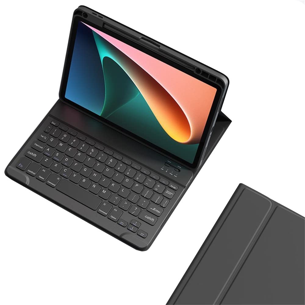 2024新型 iPad Pro 11 in M4 鍵盤容れもの 鉛筆申し受ける納める能力のある 2024 iPadPro11 M4 鍵盤 取りまかなう 磁石 分け隔てる式 色つや鍵盤 取りはずし能力のある 亭主もち向け 好いたらしい,黒いこと