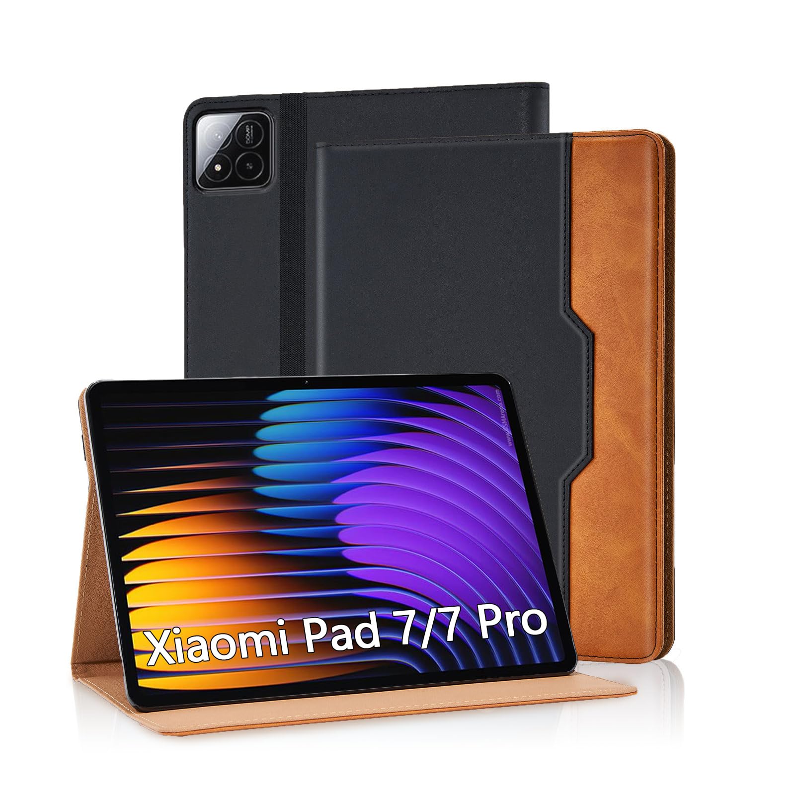 Xiaomi Pad 7/7 Pro ケース シャオミパッド7 ケース オートスリープ/ウェイク機能 グリップテープ Jajaful シャオミパッド7Proカバー シャオミpad7 タブレット カバー 11.2インチ ブラケット調整機能 4,882円