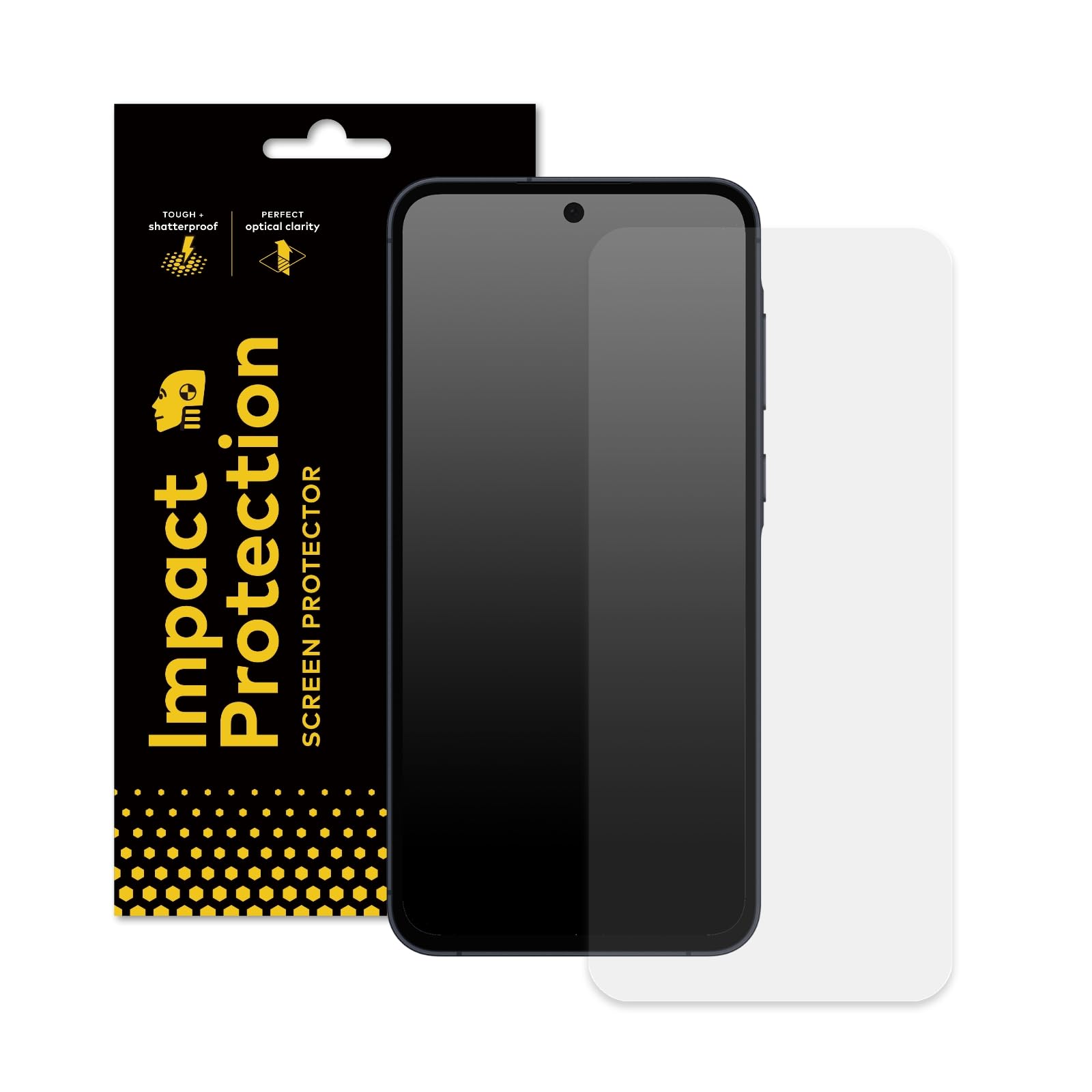 RHINOSHIELD [Galaxy A55] 耐衝撃 画面 保護フィルム 高透過率 指紋防止 飛散防止 傷防止 撥水撥油 気泡ゼロ 自動吸着 簡単貼り付け