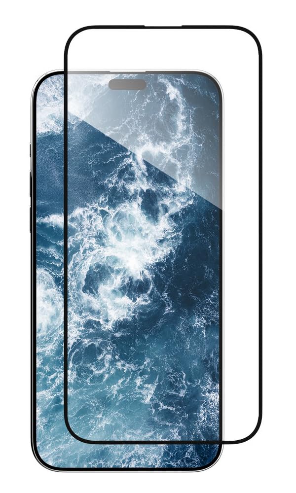 【SwitchEasy】 iPhone15ProMax 対応 ガラスフィルム ブルーライト カット 9H 強化ガラス 指紋 気泡 傷 防止 フィルム ラウンドエッジ 加工 高透過率 保護フィルム [ Apple iPhone15 ProMax アイフォン15 プ
