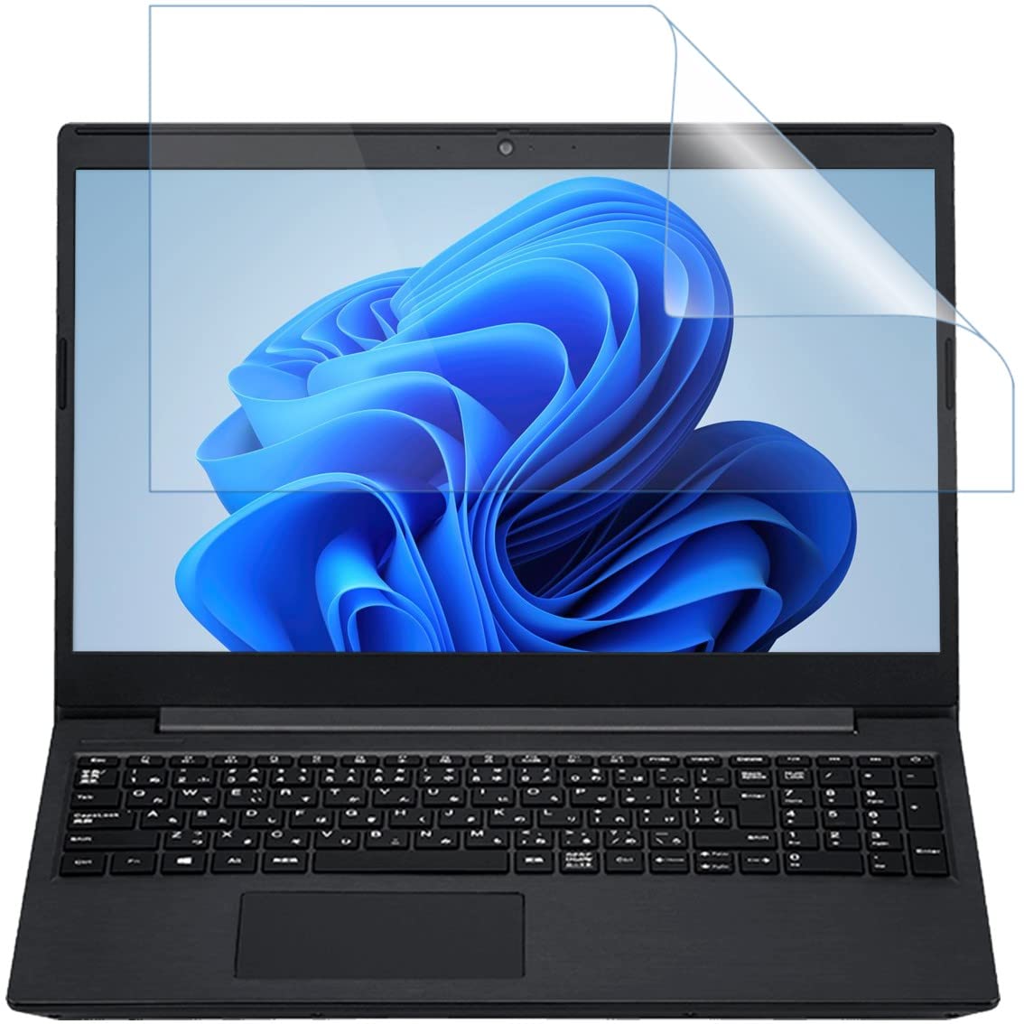 LOE(ロエ) ブルーライトカット 汎用 15.6インチ 16：9 PC パソコン 保護フィルム ノートパソコン 反射防止 着色が薄くて見やすさを損なわない 日本製 フィルム モバイルモニター (15.6型 ノートPC