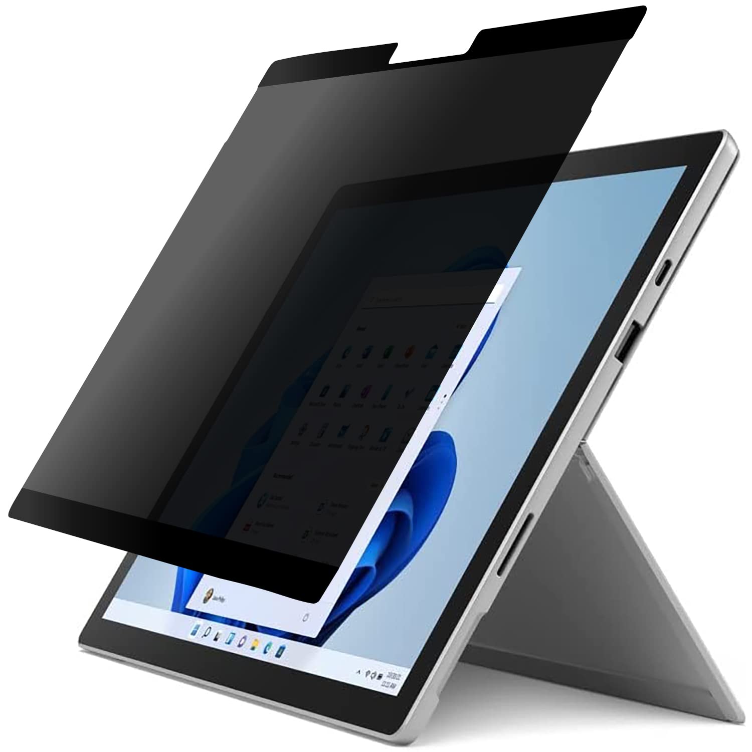 LOE(ロエ) Surface Pro 7+ / 7 / 6 / 5 覗き見防止 保護フィルム 【マグネット式】 プライバシーフィルター ブルーライトカット 反射防止 アンチグレア (マイクロソフト サーフェスプロ7)
