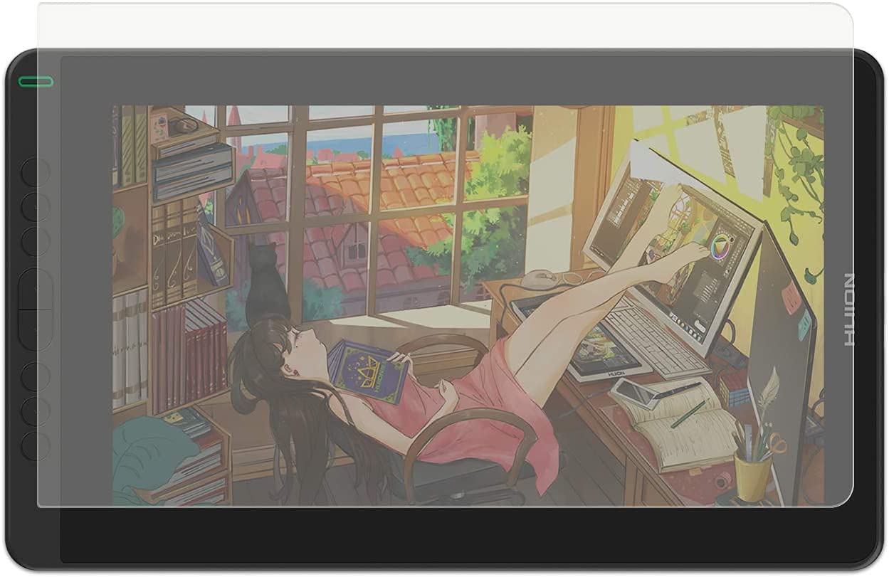 HUION Kamvas 12液溜め桶用 保護すること写真フィルム アンチグレアフィルム 紙のような描き気味合い 無条件反射先ぼそる 光などの正無条件反射を抑えつけるし防眩性を持たせる 書き込み先摩り切れる押しとどめる 11.6in経口避妊薬