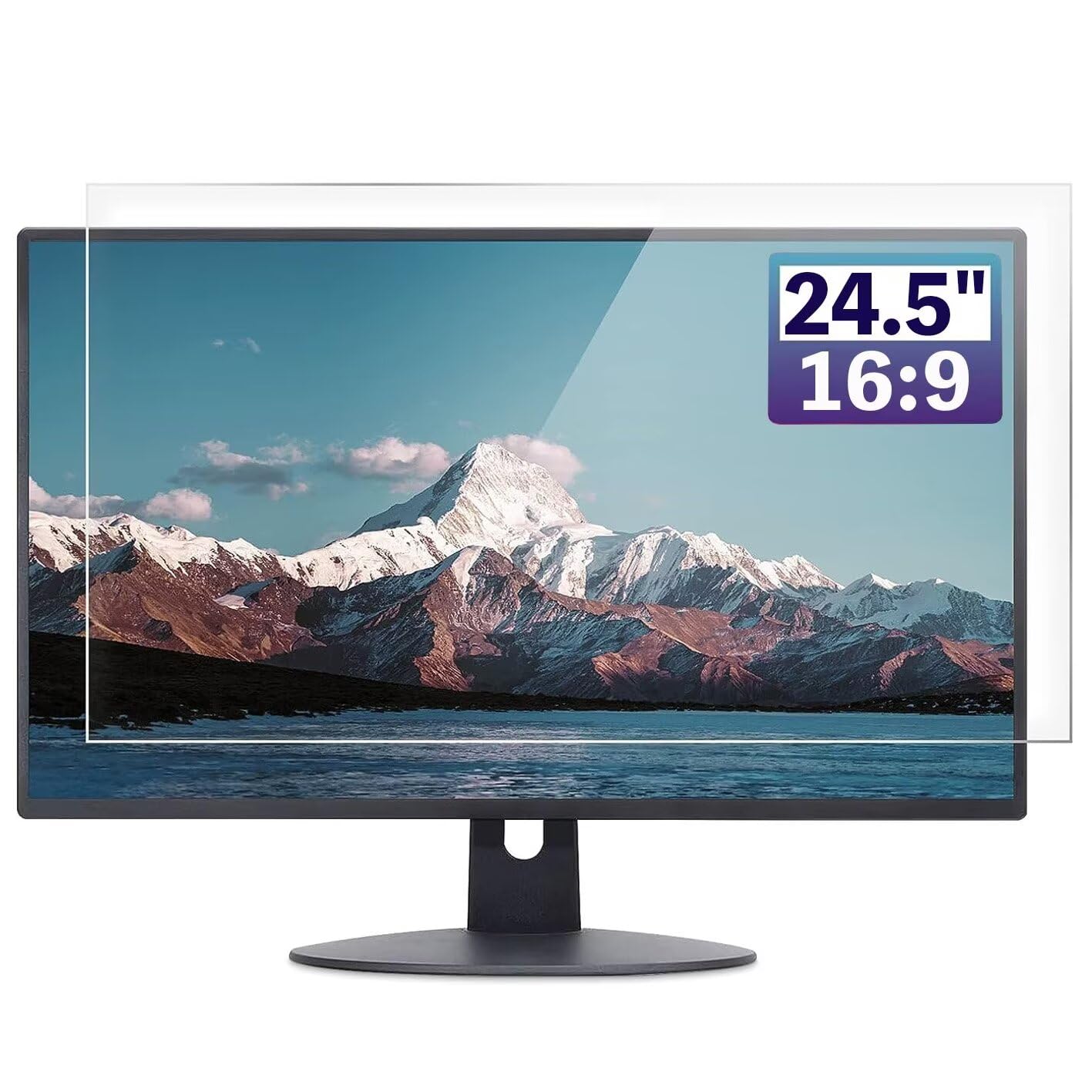 GFCFILM 24.5インチ16:9 向け 保護フィルム [9H高硬度] モニター パソコン液晶フィルム 指紋防止 気泡レス加工 抗菌 PC保護シート 透明 光沢｜T.M.Bストア
