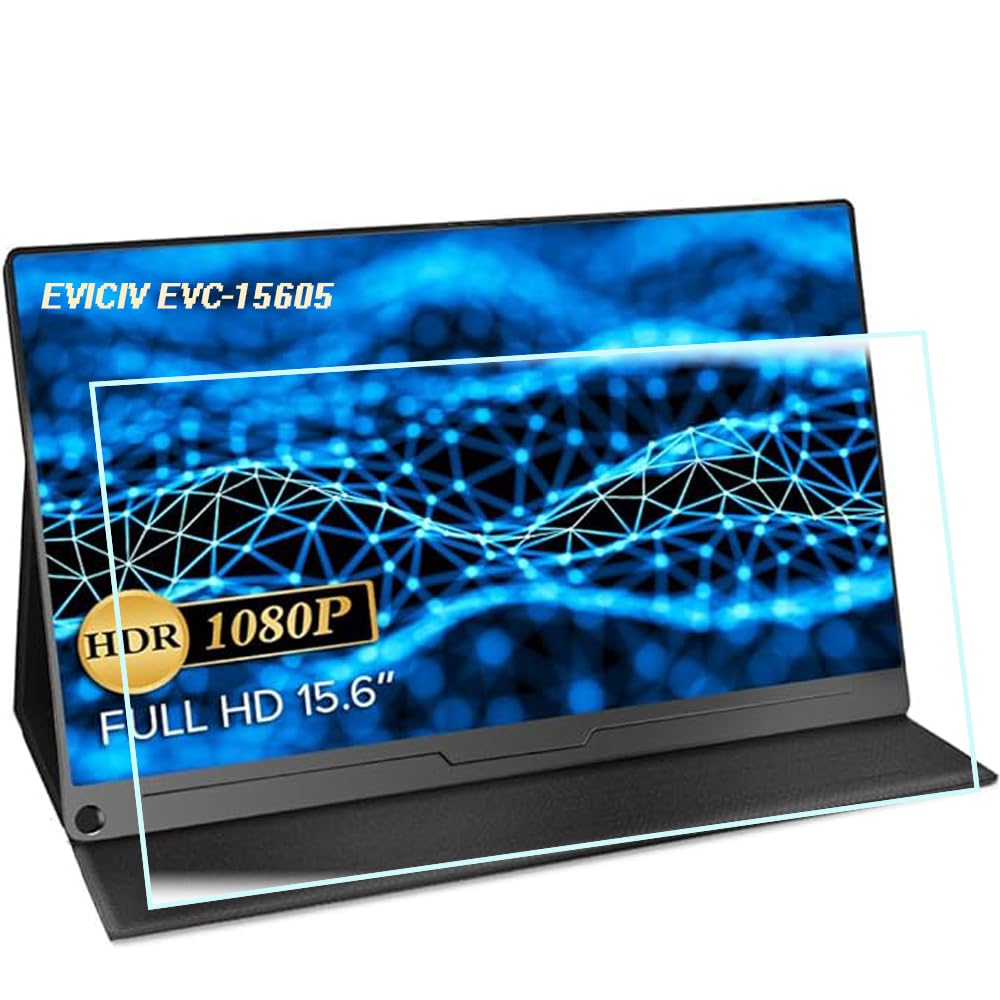 【美品】EVICIV モバイルモニター 15.6インチ　保護カバー付 楽天市場】【Moahsiuny】For EVICIV ‎EV-15620 15.6 ガラス