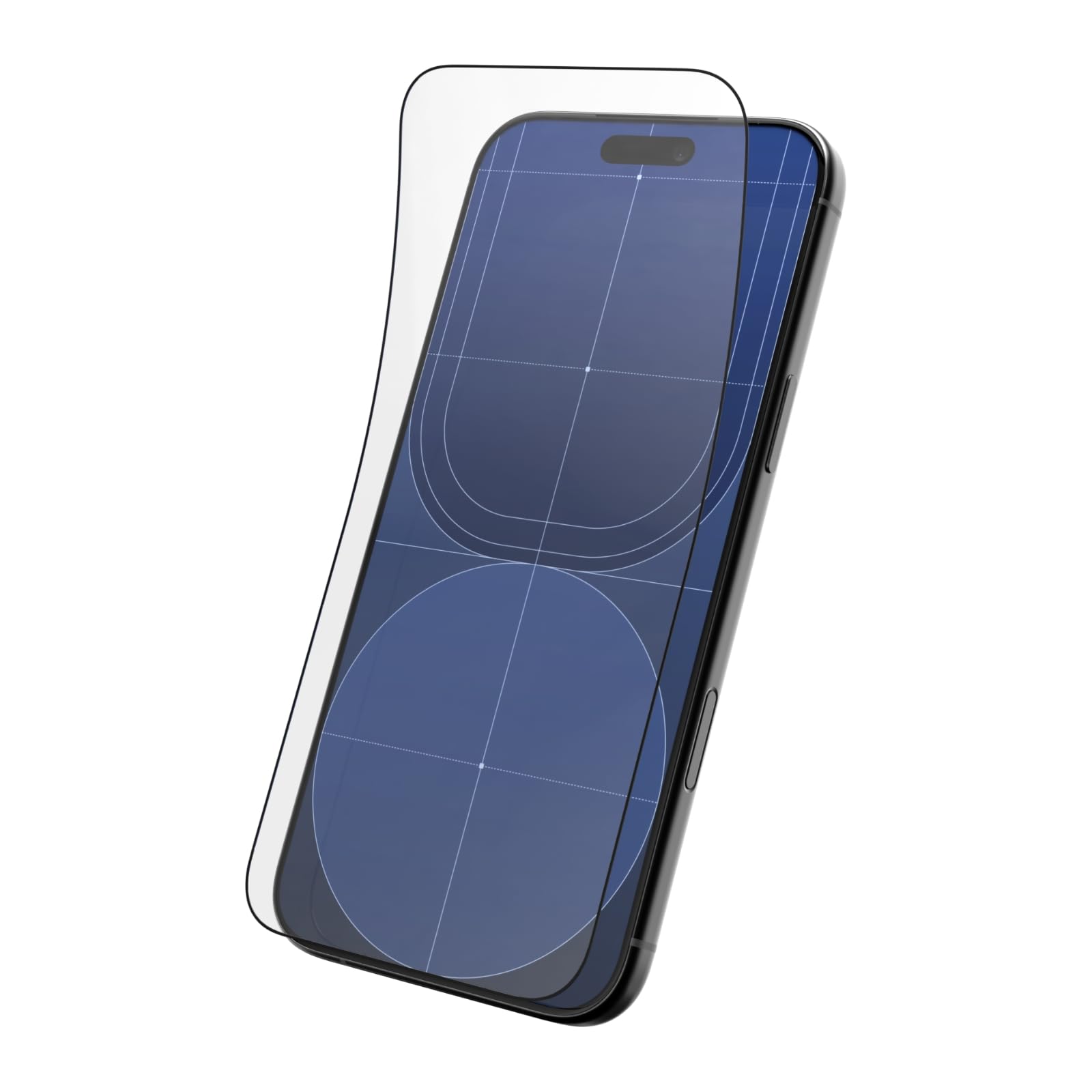 RHINOSHIELD ライノシールド 画面保護フィルム iPhone 17 Pro Max / 16 Pro Max対応 | 耐衝撃画面保護フィルムPRO - ウルトラ級の透明度 耐衝撃 耐傷性 ブルーライトカット ガイド枠 - 透明|T.M.Bストア