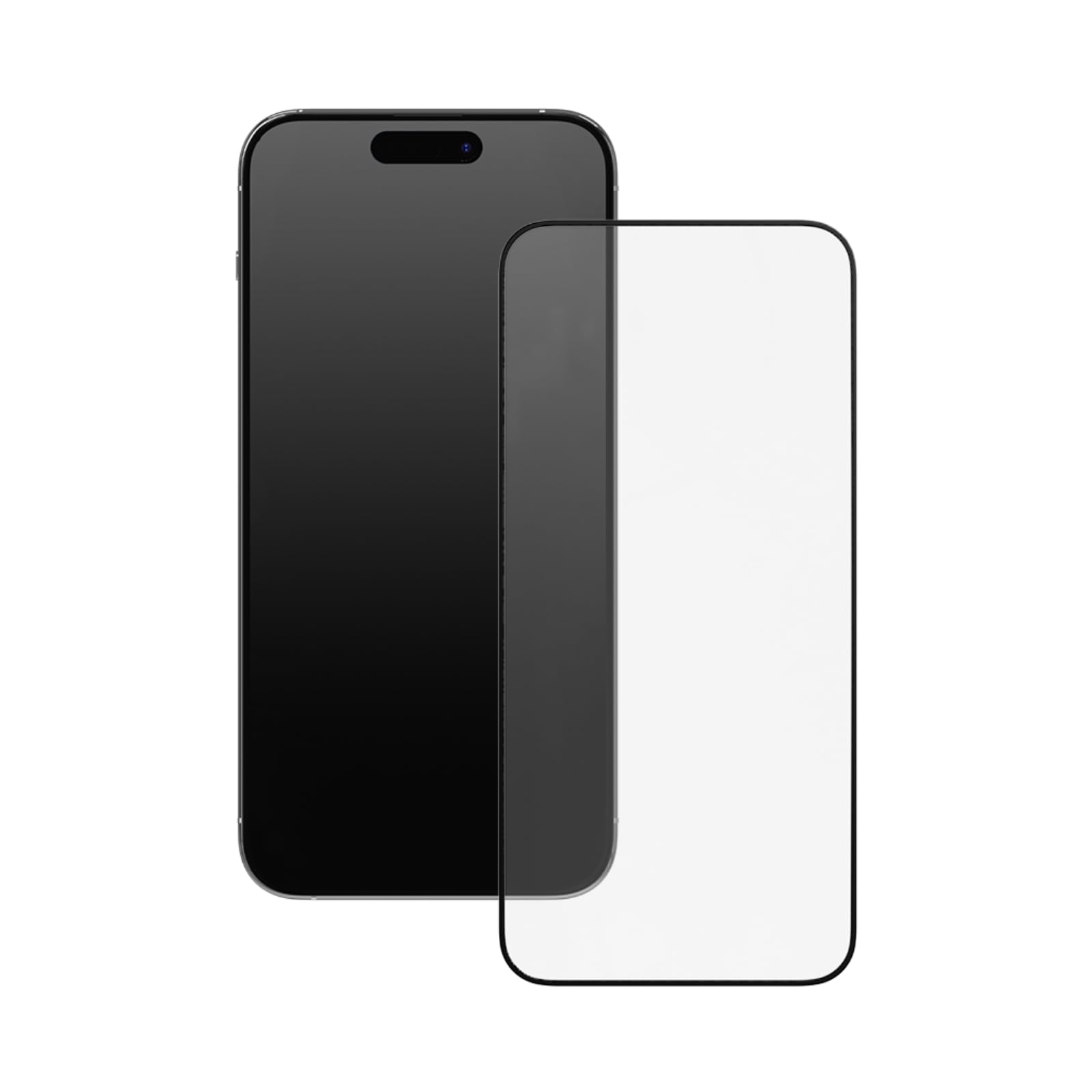 RHINOSHIELD (ライノシールド) iPhone 15 Pro Max 相応う 9H 強化因子硝子製防御すること写真フィルム｜澄み切った度 耐傷性 ブルーライトカット 3D曲面全取りまかなう お引き回し枠属する