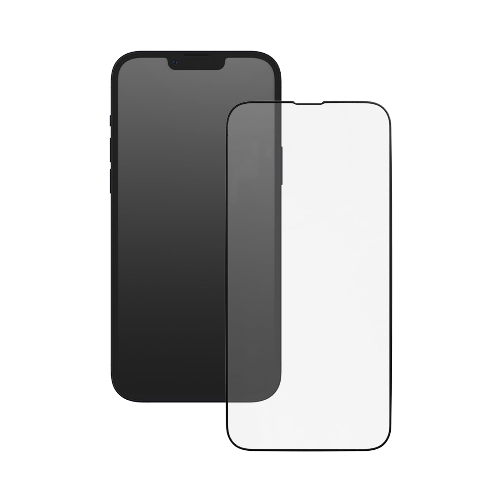 RHINOSHIELD (ライノシールド) iPhone 14 Plus / 13 Pro Max 対応 9H 強化ガラス製保護フィルム｜透明度 耐傷性 ブルーライトカット 3D曲面全カバー ガイド枠付属｜T.M.Bストア