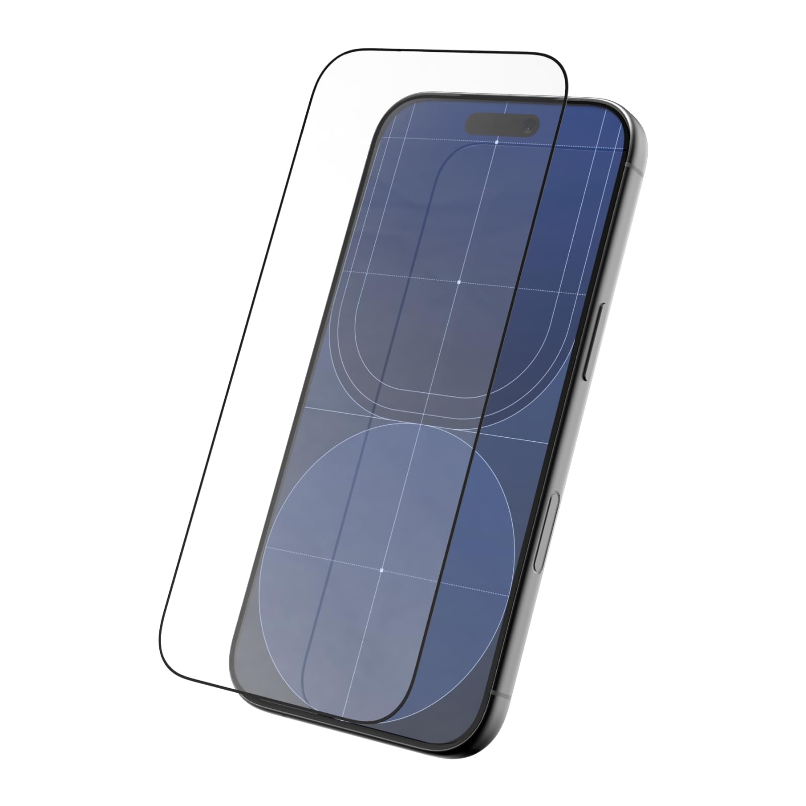 RHINOSHIELD ライノシールド 画面保護すること写真フィルム iPhone 17 / 17 Pro / 16 Pro相応う | 9H一元管理瑠璃製画面保護すること写真フィルム - 澄み切った度 耐衝撃 耐傷性 ブルーライトカット お引き回し枠属する スマートフォン・携帯電話アクセサリー-ケース・カバー-スマートフォン・タブレット