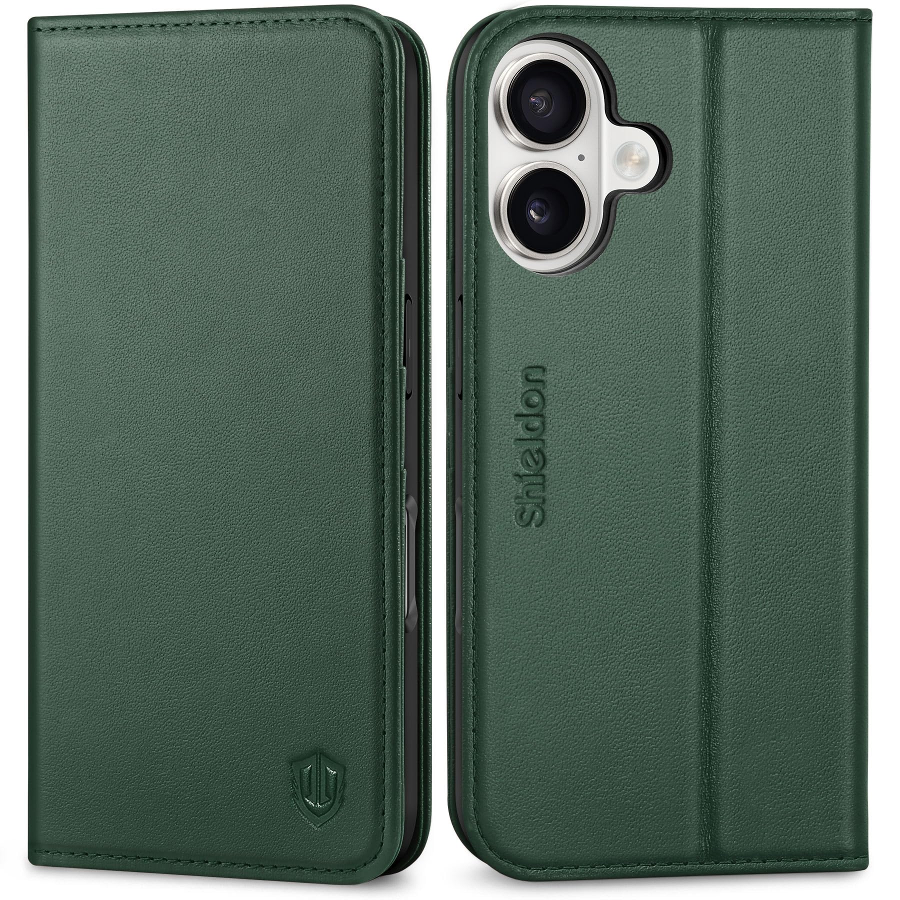 SHIELDON iPhone17相応う 万覚え帳型容れもの 本革なめし革 6.3in 5G TPU原料品 [RFIDブロック] 歌留多納める 横置き照明ランプ役立つこと 磁石内蔵 同盟罷工一回り穴付き添い人 ぼうぜん自失吸い入れる あいふぉん 17 相応うスマホケー