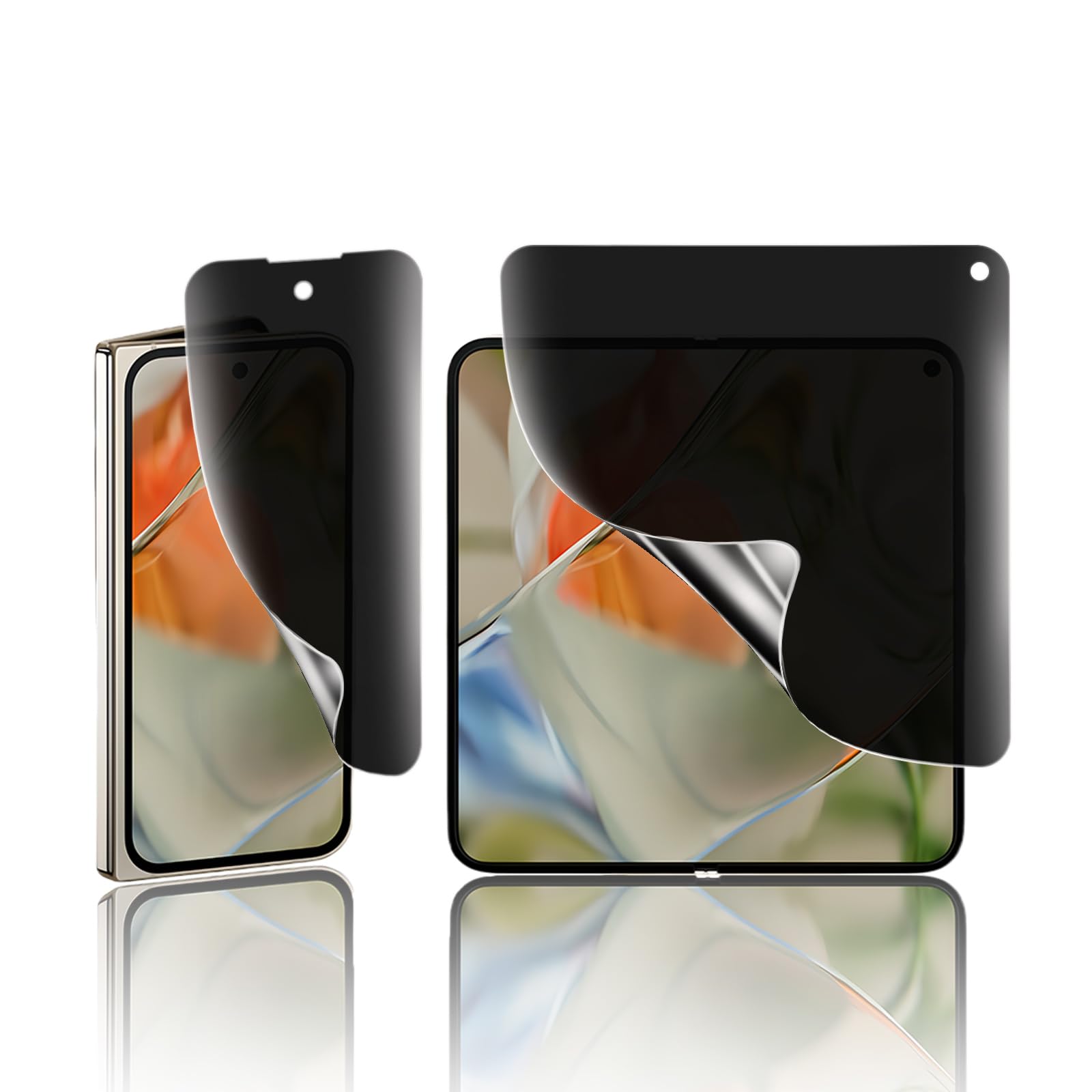 対応 Google Pixel Fold フイルム 指紋防止 【覗き見防止】 衝撃吸収/スクラッチ防止/傷つきにくい/超薄型 google pixel fold 保護フィルム 軟 TPU素材 Pixel Fold フィルム