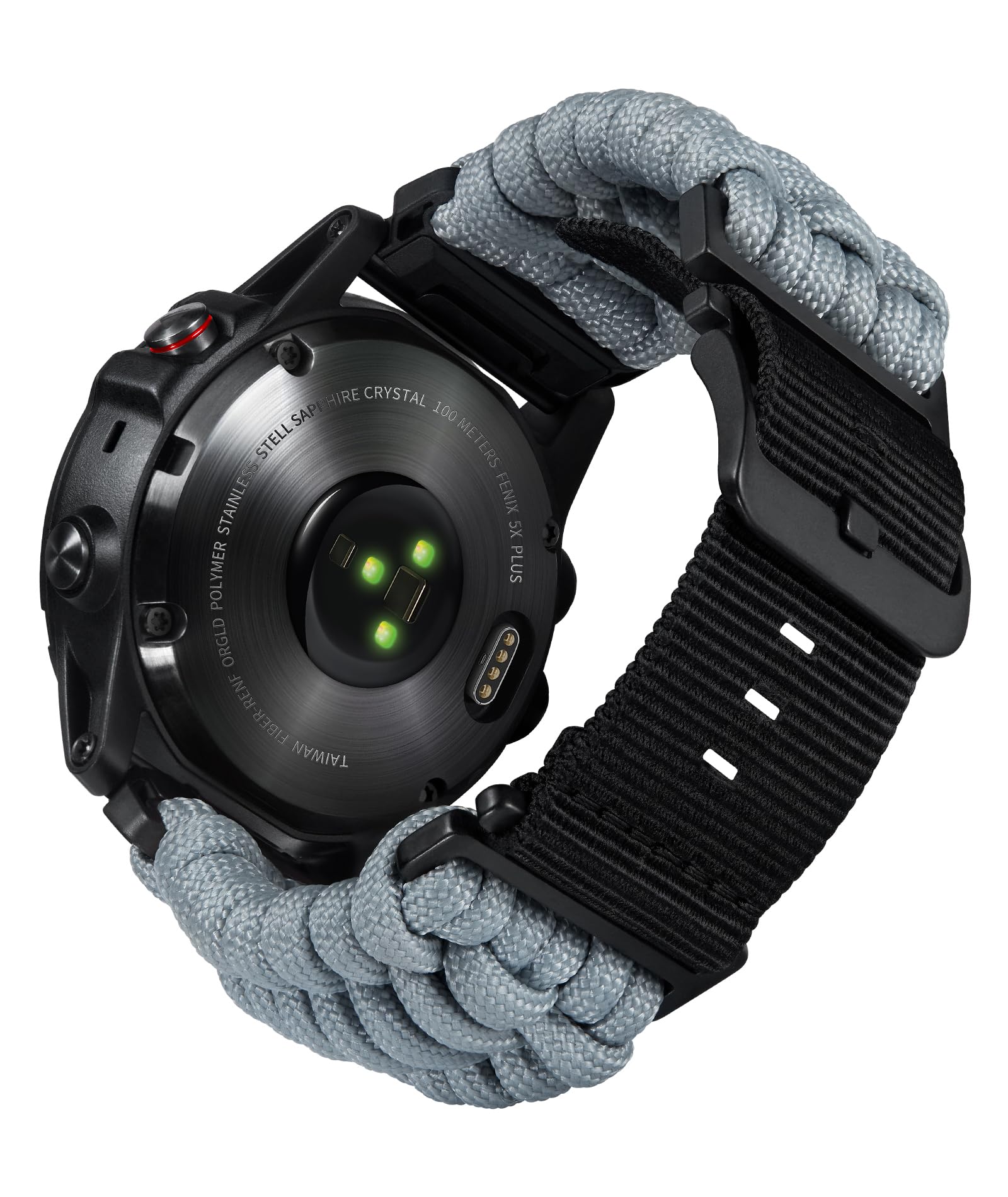 互換性のない ガーミン取り替えっこ三尺帯20粍 22粍 26粍 互換性のないGARMIN ウォッチナイロンスポーツバンド 耐久性の止ん事無い編み込み 550 パラコード スマートウォッチバンド 軍事風 互?Fenix/互?Tactix/互