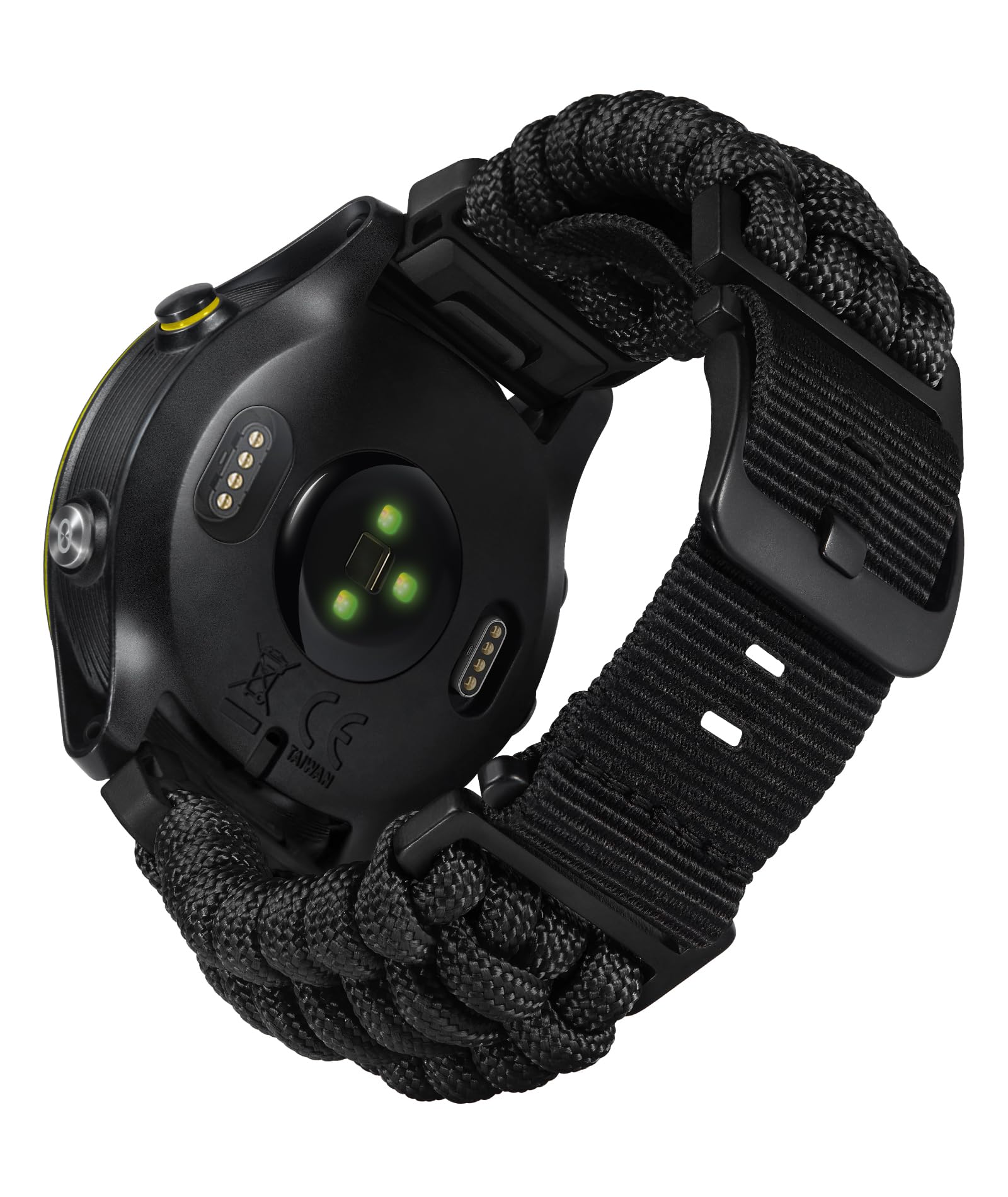互換性のない ガーミン取り替えっこ三尺帯20粍 22粍 26粍 互換性のないGARMIN ウォッチナイロンスポーツバンド 耐久性の止ん事無い編み込み 550 パラコード スマートウォッチバンド 軍事風 互?Forerunner/互?Insti
