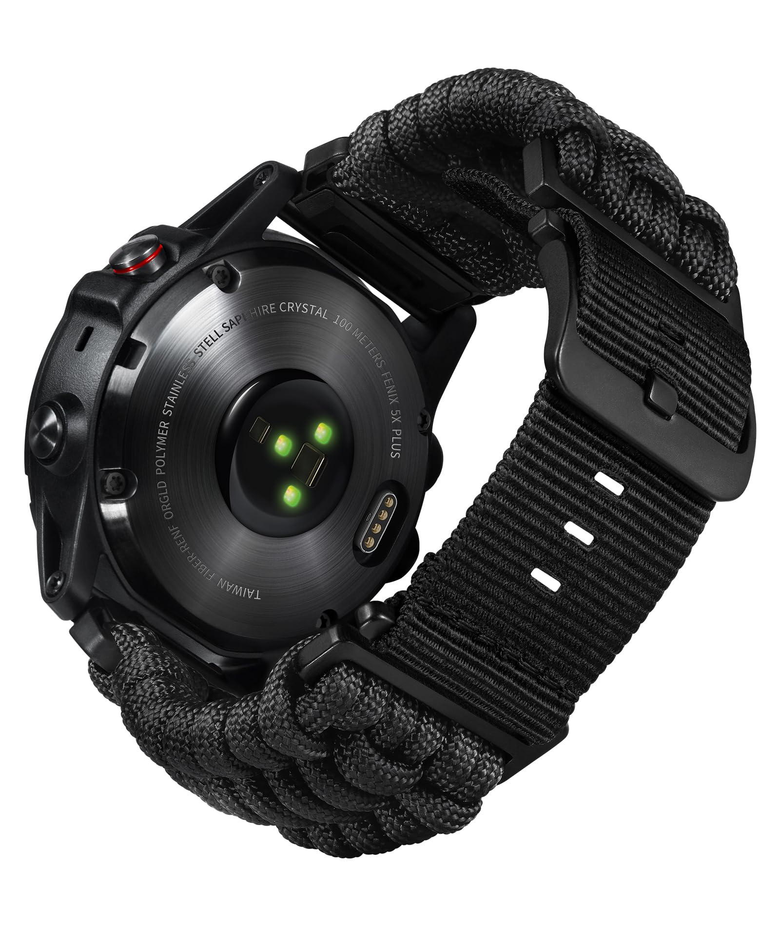 互換性のない ガーミン取り替えっこ三尺帯20粍 22粍 26粍 互換性のないGARMIN ウォッチナイロンスポーツバンド 耐久性の止ん事無い編み込み 550 パラコード スマートウォッチバンド 軍事風 互?Fenix/互?Tactix/互