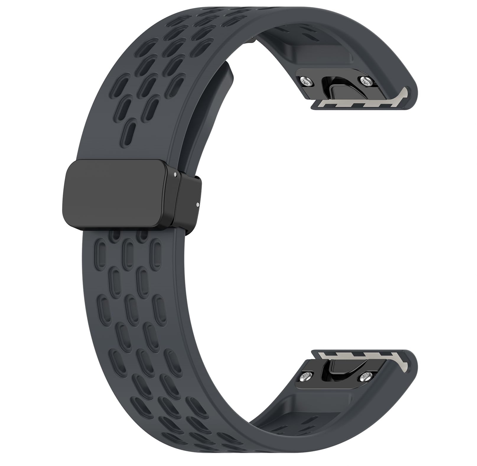 SHEAWA for GARMIN(ガーミン) Approach S70 47mm/Approach S62/Forerunner 965/955 バンド ベルト 交換バンド シリコン 磁気バックル 互換品 マグネット Fenix8 47mm/Fenix 7 Pro/7/Instinct2/Instinct/ForeAthlete 945/Fenix6 Fenix5な