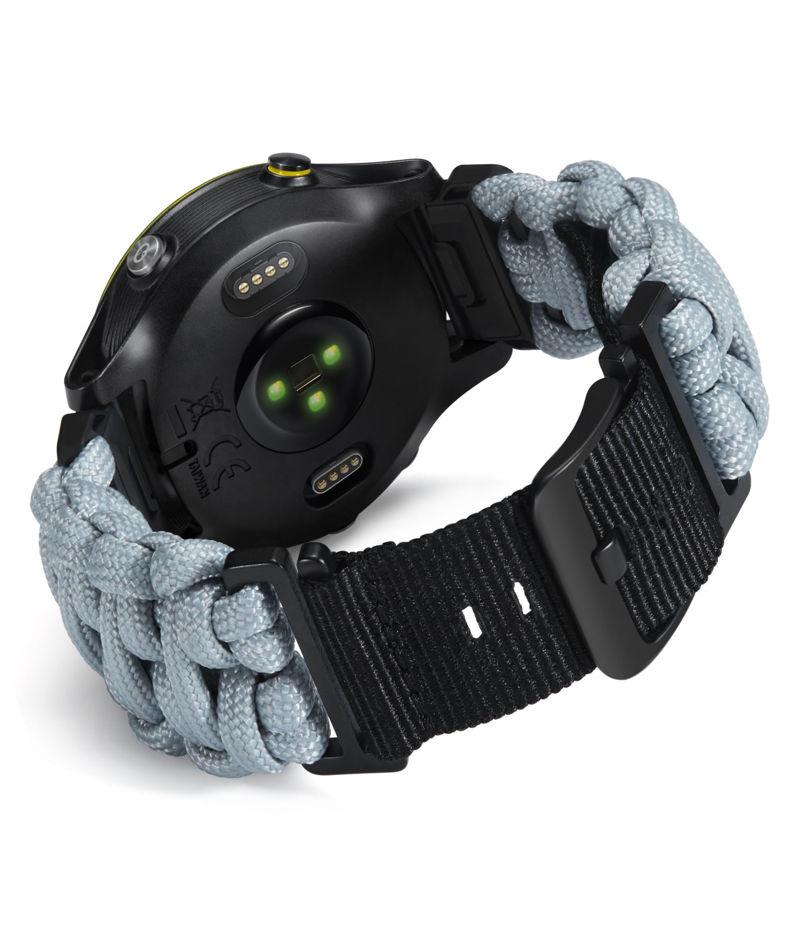 [BINLUN] コンパチブルGarmin バンド 20mm/22mm/26mm 550パラコード ナイロン 編み込みバンド 軍事風パラコード ?固で耐久性の互?ガーミンのクイックフィット交?ベルト冒険スポーツ 互?Fenix/互｜T.M.Bストア