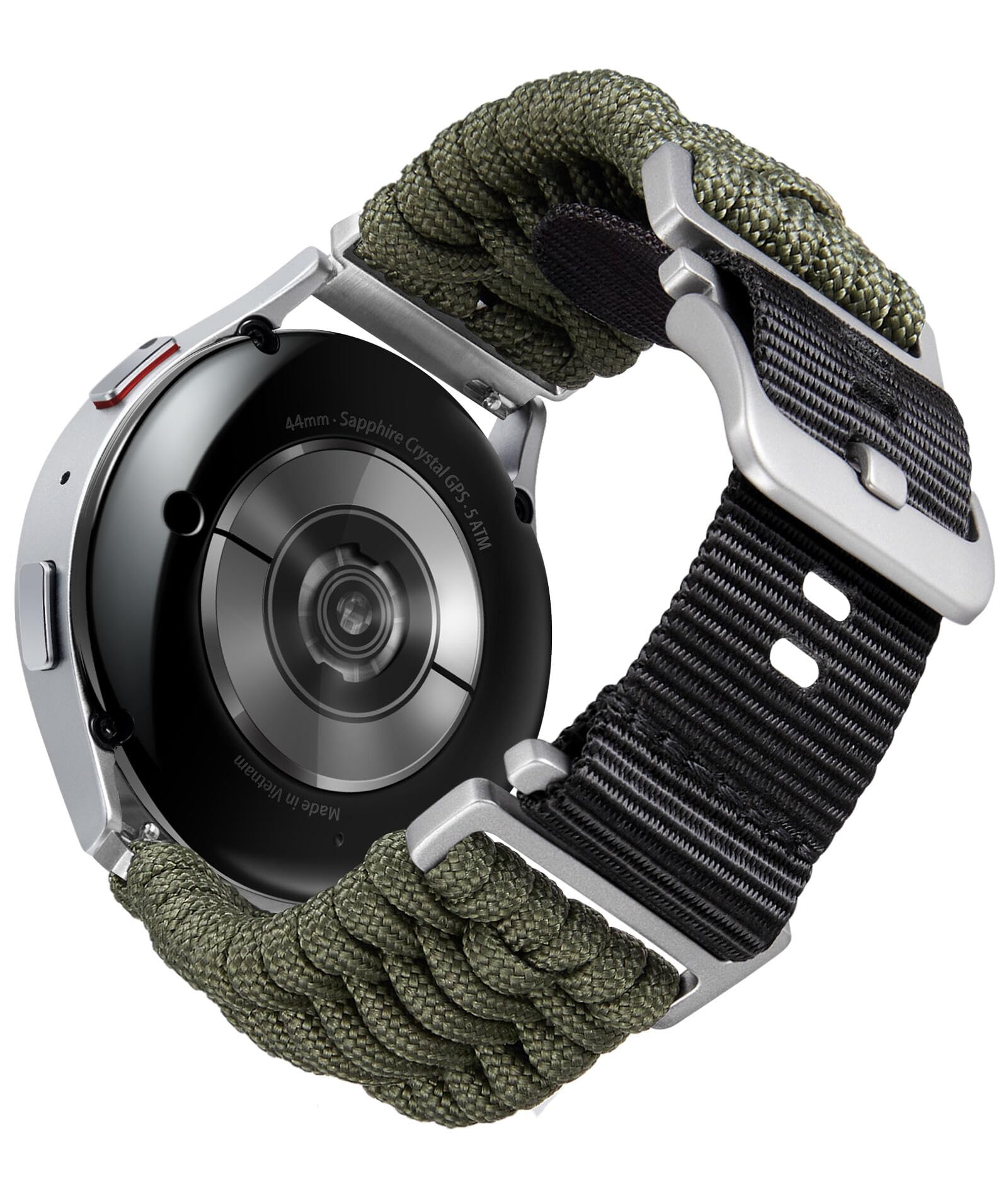 時計バンド編み込みパラコード 腕時計ベルト18mm 20mm 22mm コンパチブル Samsung Galaxy/互?Garmin/互?Amazfit/互?Huawei/互?Fossil クイックリリース ナイロン スポーツ スマートウォッチ交換ベルト｜T.M.Bストア 7,444円