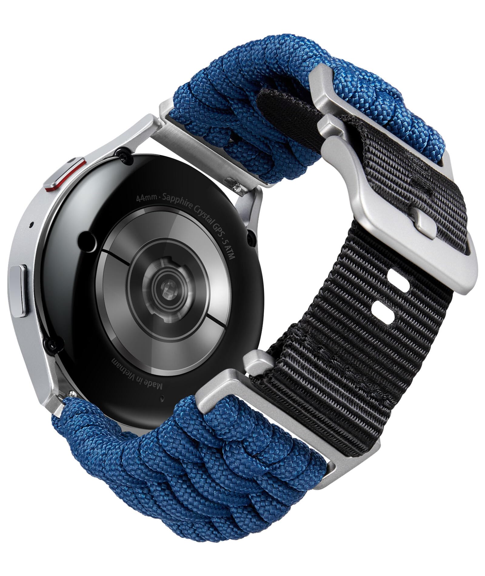 時計バンド編み込みパラコード 腕時計ベルト18mm 20mm 22mm コンパチブル Samsung Galaxy/互?Garmin/互?Amazfit/互?Huawei/互?Fossil クイックリリース ナイロン スポーツ スマートウォッチ交換ベルト|T.M.Bストア