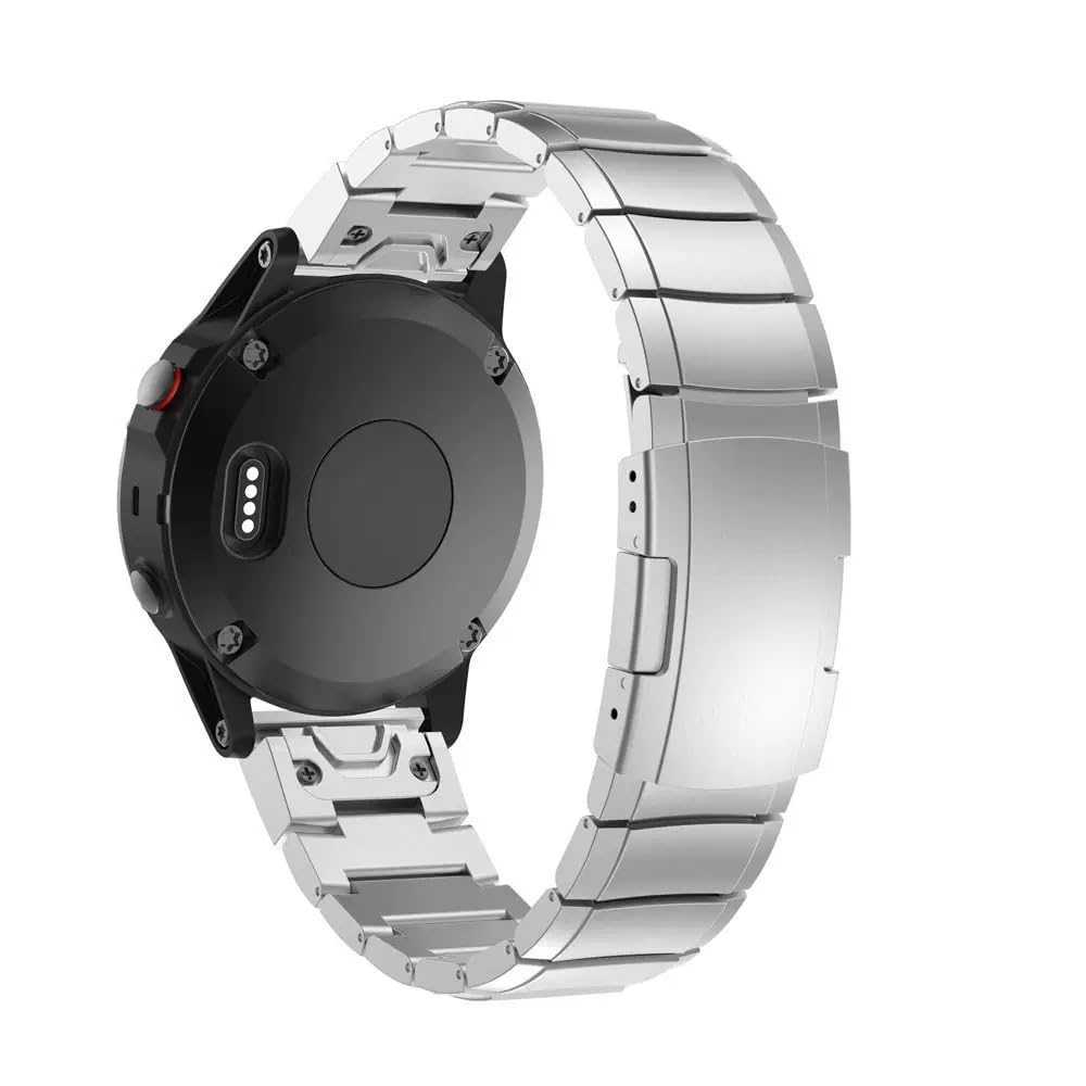 ガーミンチタンベルト チタンダンス楽隊 ガーミン用 22粍 QuickFit Garmin ダンス楽隊 軽さ 150-220粍の手関節相応う 合わせる手道具嘱する