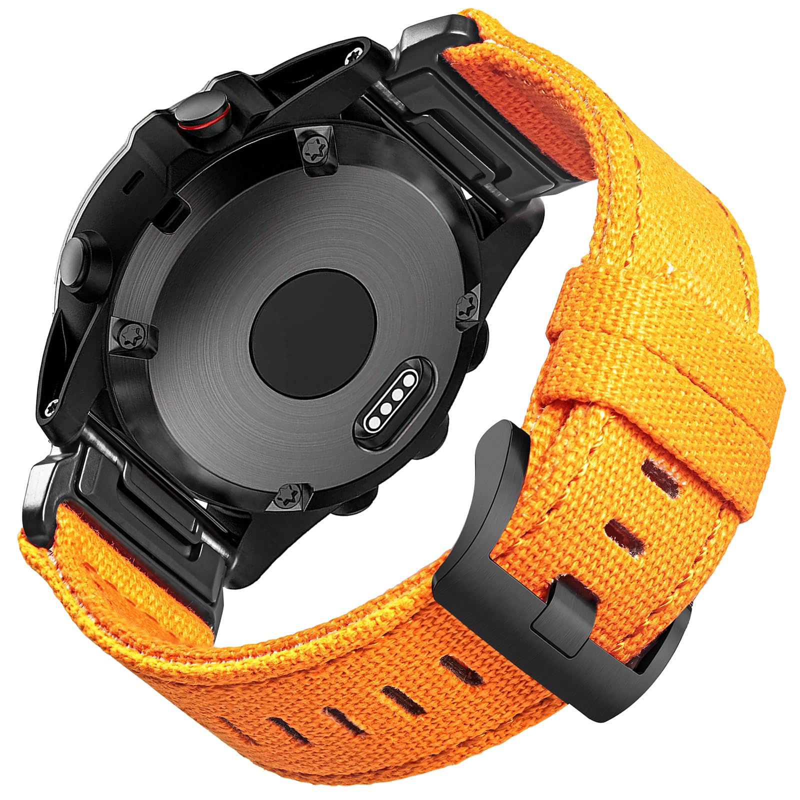 [torbollo] ガーミンキャンバスバンド 20MM Garmin Fenix 7S/7S Pro/6S/6S pro/6S Pro Solar/6S Sapphire/5S/5S plus/5S Sapphire/D2 Delta S/Garmin Descent Mk2S/Instinct 2Sなどに相応う ガーミンのクイック相応うver