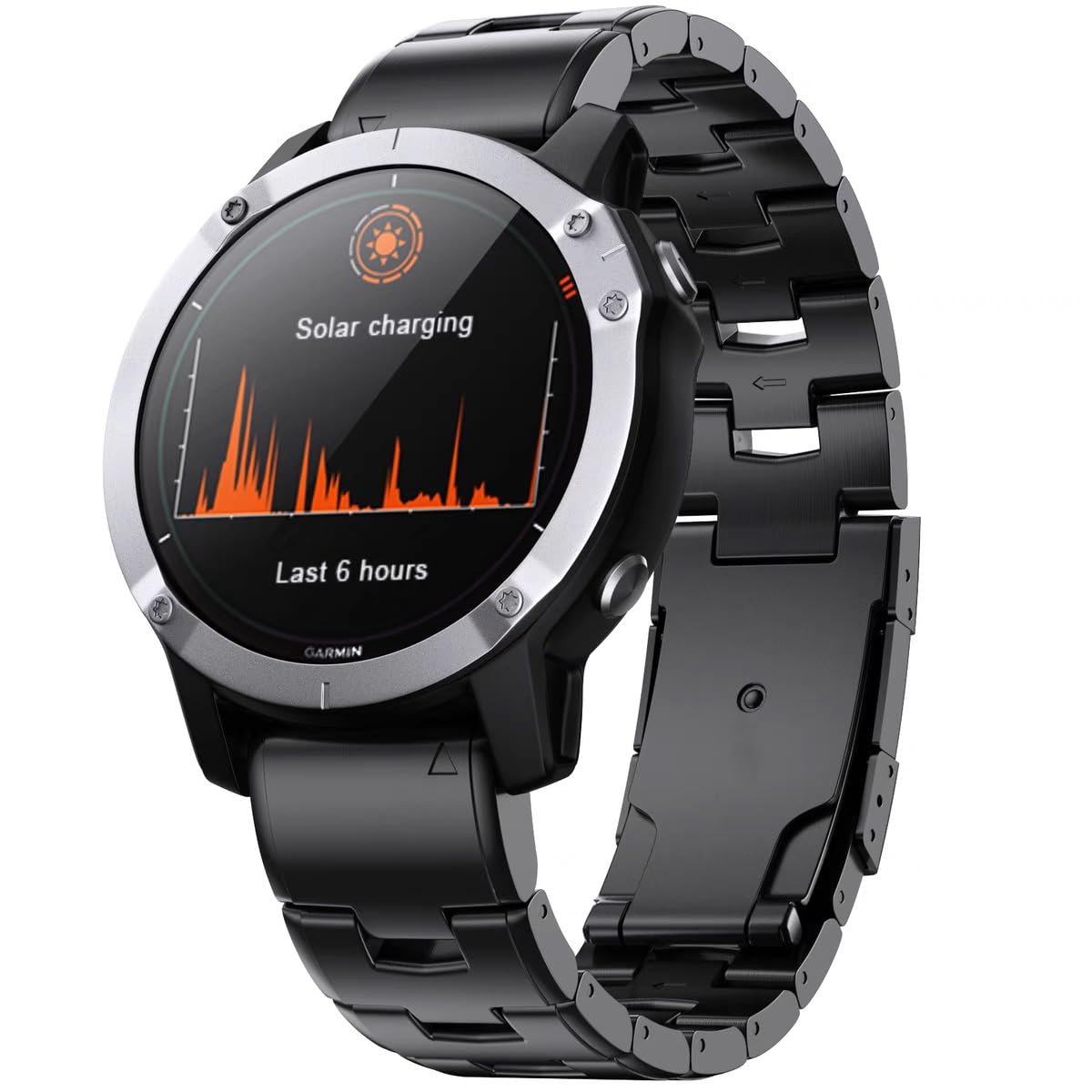 ガーミンチタンベルト チタン周波数帯域 ガーミン用 22粍 QuickFit Garmin 周波数帯域 軽さ 155-220粍の手関節相応う 合わせる物の具属する