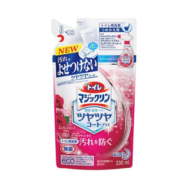 新品本物 まとめ 花王 トイレマジックリン ローズ つめかえ 330mL fucoa.cl