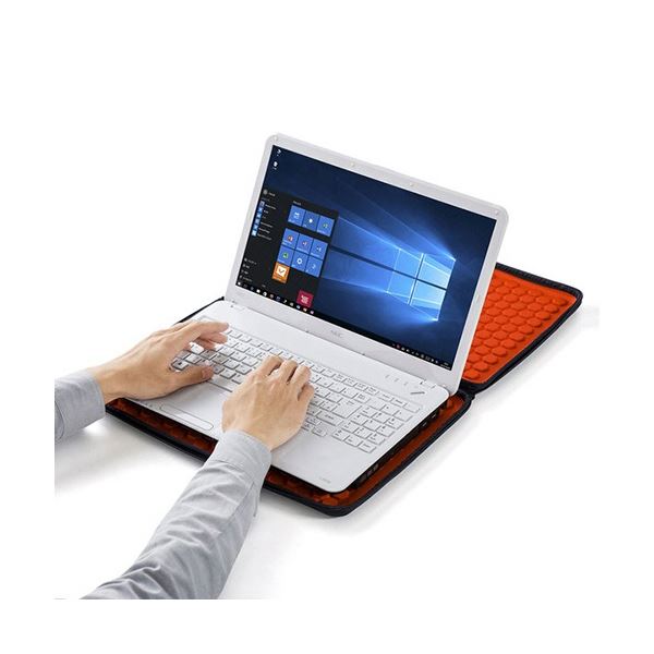 サンワサプライセミハードPCインナーケース15.6型ワイド対応ブラックIN-EVA1501BK1個