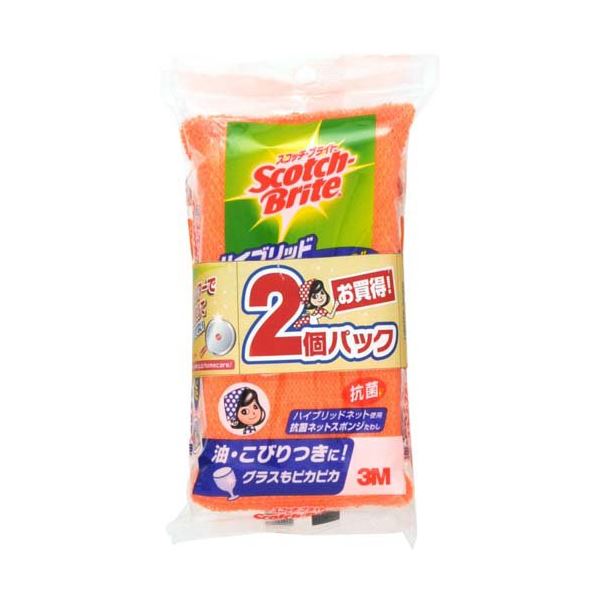 まとめ スコッチブライト 抗菌 ハイブリッドネットスポンジ キッチン用品 掃除用品 華麗