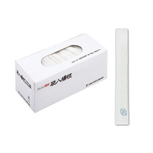 (まとめ)やなぎプロダクツ 袋入楊枝 無地L-518 1パック(1000本)