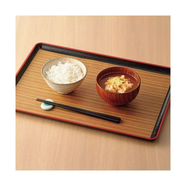 (まとめ)大黒工業ランチョンマット尺3寸つむぎ茶1パック(50枚)【×10セット】