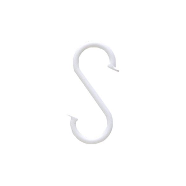 屋外対応 S字フック 樹脂製 バスルーム対応 レック