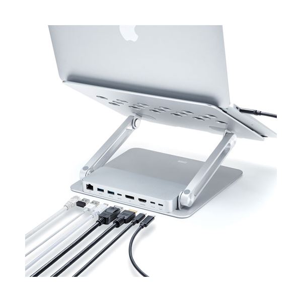 サンワサプライ USB Type-Cドッキングステーション(スタンド付き) USB-CVDK9STN ICカードリーダー・ライター 