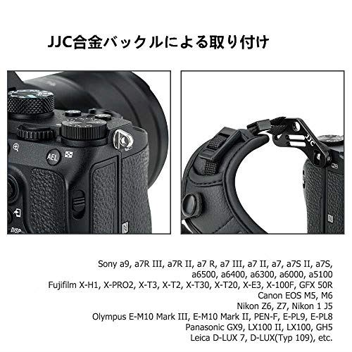 楽天市場 Jjc ハンドストラップ リストストラップ Sigma Fp Olympus Om D E M10 Iv E M1iii E M1ii E M1 E M10iii E M10ii E M10 E M5iii E M5ii E M5 Pen F Pentax K 70 K 50 Kp Leica D Lux7 D Luxカメラ用 黒い T M Bストア