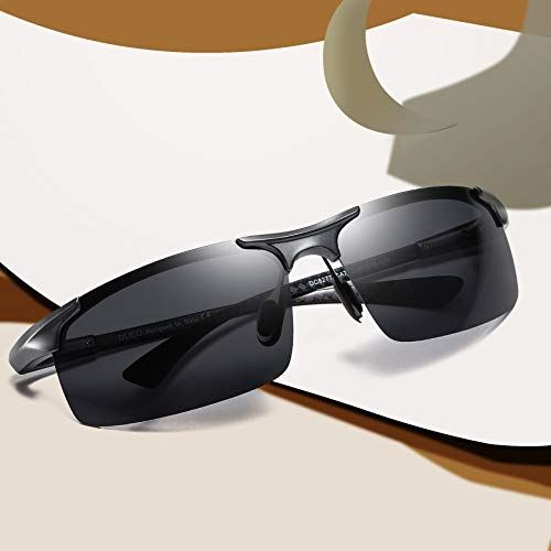 最安値 Duco スポーツサングラス メンズ 大きいサイズ 偏光サングラス 大きな顔に向け Uv400保護 高級炭素繊維素材 超軽量 運転 自転車 釣り 野球 スキー ランニング ゴルフ用 77 グレーw 新発売の Www Papermoney World Com
