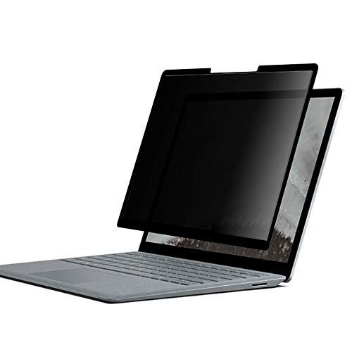 Surface Laptop2 / Surface Laptop3 13.5インチ 用 着脱式 プライバシーフィルター 【ブルーライトカット】 反射防止 フレームレス液晶画面対応 保護フィルム 粘着式 タッチスクリーン対応 覗き見防止|T.M.Bストア