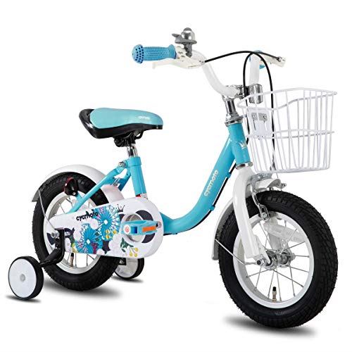 信頼 Cycmoto 子供用自転車 2 3 4 5 6歳 12インチ 14インチ 16インチ 幼児用自転車 花と傘 ランニングバイク 誕生日プレゼント 子供のギフト バランス感覚養成 キッズバイク 贈り物 高さ調節可能 男の子 女の子 ピンク ホワイト ブルー 在庫一掃 Lexusoman Com
