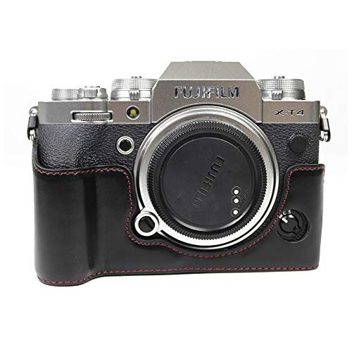 楽天市場 Fujifilm Fuji 富士 Pen X T4 カメラ バッグ カメラ ケース Koowl手作りトップクラスのpuレザーカメラハーフ ケース Fujifilm Fuji 富士 Pen X T4 一眼カメラケース 防水 防振 携帯型 透かし彫りベース ハンドストラップ カメラストラップ ブラック