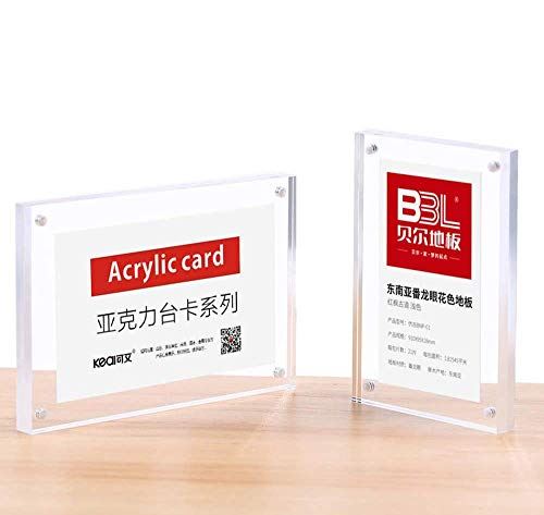 売れ筋 楽天市場 値札 値札スタンド カード立て 値札立て 透明アクリル製 プライスカード立て プライススタンド プライスカードスタンド 販促用品 商品 値段表示 表示 プライス タグ 5個入 150 100mm T M Bストア 値引きする Www Entraide Ma