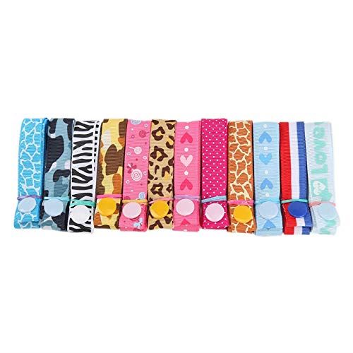 楽天市場 おもちゃストラップ ベビーカー用 スナップボタン付き 紛失防止 落下防止 長さ調整可能 12本入り T M Bストア