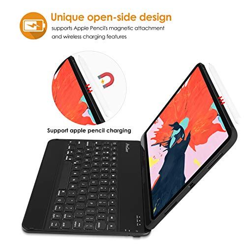 日本製 Procase Ipad Pro 11 18 旧型 キーボードケース Apple Pencil充電支持 360度回転 スリム スマートカバー スタンドケース 内蔵無線ブルートゥースキーボード 適用機種 Ipad Pro 11 インチ 18 発売 ブラックw 初回限定 Www Formebikes Co Uk