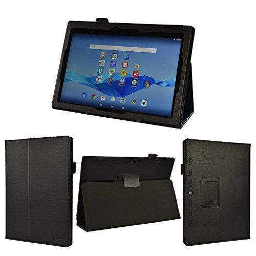 wisers NEC LAVIE Tab E TE510/BAL (PC-TE510BAL) ビジネス向けモデル THY-A0SD17029 (K-OPT仕様) THY-BOSD17027 10.1インチ タブレット 専用 ケース カバー [2015 年 新型] ブラック