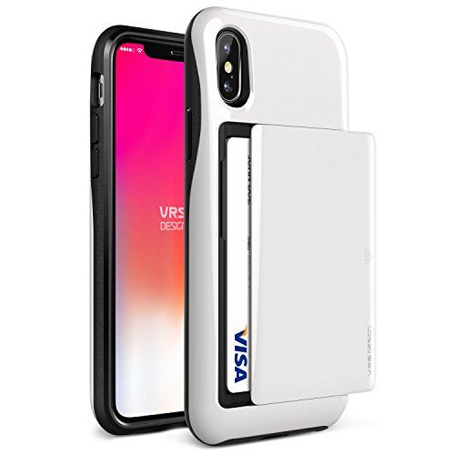 100 本物保証 Vrs Iphone Xs Iphone X 対応 ケース カード 収納 耐衝撃 衝撃 吸収 米軍 Mil 規格 背面 カードケース 2枚 カバー 対衝撃 スマホケース Apple Iphonexs Iphonex アイフォンxs アイフォンx 対応 Damda Glide ホワイト