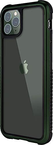 【SwitchEasy】 iPhone 11 Pro Max 相応う ガラスケース 耐衝撃 せつ然たる ぼうぜん自失 吸いいれる 炭素 図案化 × 瑠璃 変わり種 澄み切った 捉え所のない 押しかぶせる 対ぼうぜん自失 スマホケース [ Apple iPhone11 Pro Max アイフォン11労働者階級マックス 相応う ] GLASS REBEL アーミーグリーン スマートフォン・携帯電話アクセサリー-スマートフォン・タブレット