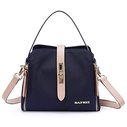 楽天市場 Tytx ハンドバッグ トートバッグ レディース ショルダーバッグ 斜めがけバッグ 人気 3way 可愛い ファッション 鞄女性用 斜め掛け 手提げ 通勤カバン おしゃれ 出張 旅行バッグ ダークブルー T M Bストア